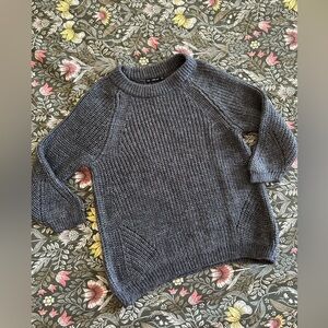 Zara Charcoal Knit Women's Sweater